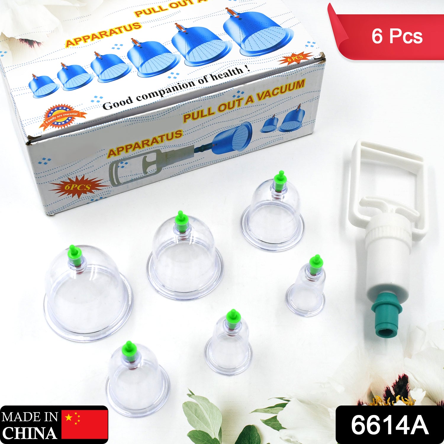 6614a Vacuum Cupping Set 6 Pcs Kit Pull Out A Vacuum Apparatus Therapy Relax Massagers Curve Suction Pumps 6614a Vacuum Cupping Set 6 Pcs Kit Pull Out A Vacuum Apparatus Therapy Relax Massagers Curve Suction Pumps